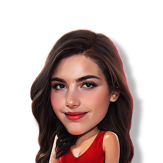 Alexandra Botez Caricature