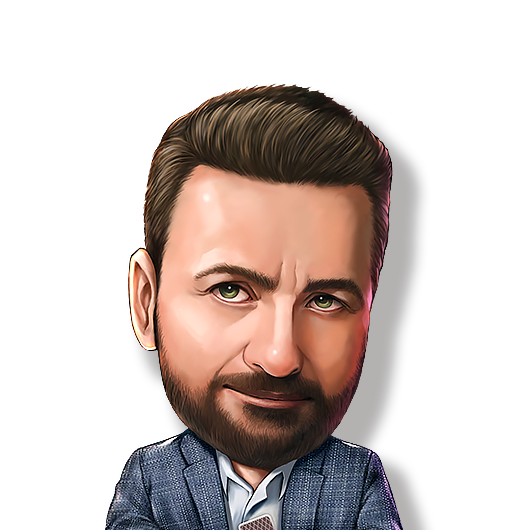 Daniel Negreanu Caricature